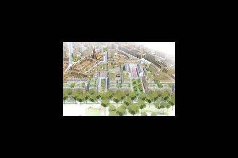 Chelsea Barracks Masterplan by Dixon Jones, Squire & Partners and Kim Wilkie Associates